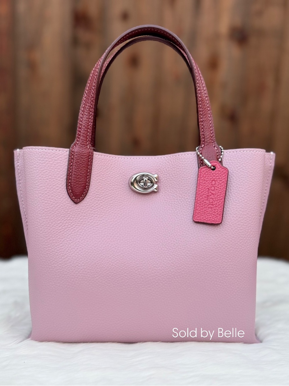 NWT Coach Willow Tote 24 Purse